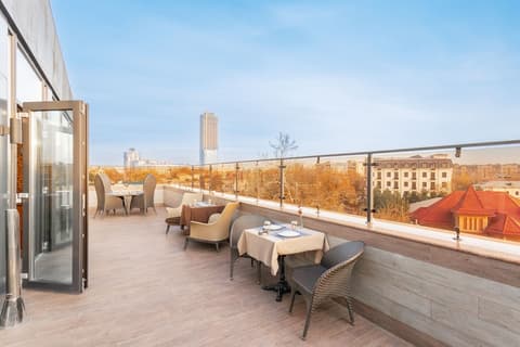 Praga Hotel, Terrace/patio