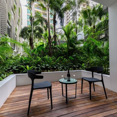 Baitong Hotel & Resort, Terrace/patio