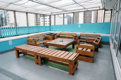 Attic Backpackers, Terrace/patio