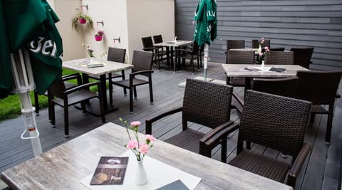 Hotel Atlas Leipzig, Terrace/patio
