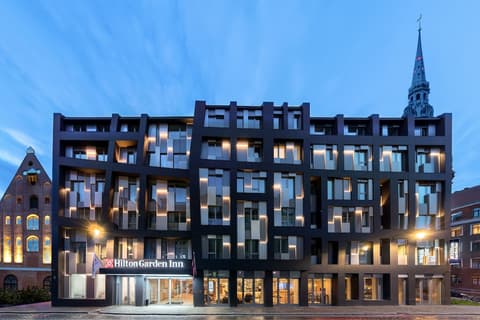 Hilton Garden Inn Riga Old Town, Front of property - evening/night