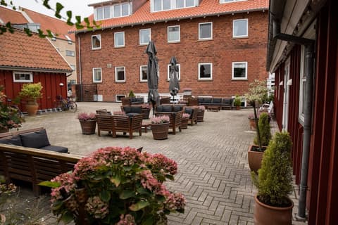 Hotel Sidesporet, Terrace/patio