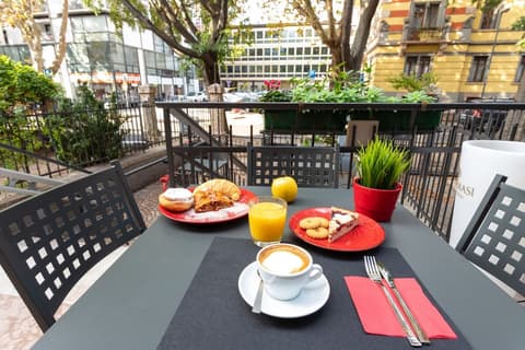 Locanda Le Due Travi, Outdoor dining