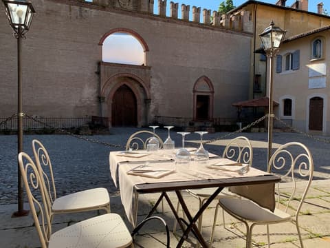 Palazzo Dè Rossi Hotel, Outdoor dining