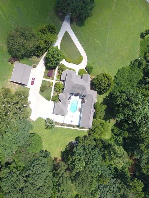 Pleasanton Courtyard B&B, Aerial view