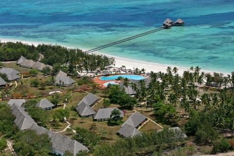 Dongwe Club, Aerial view