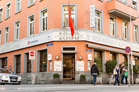 Hotel Rheinfelderhof, Front of property