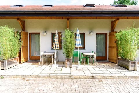 L'Aurore du Lac, Terrace/patio