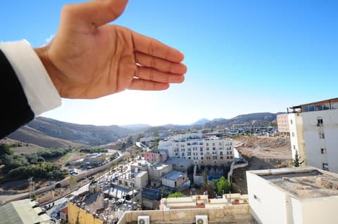 Edom Hotel, View from property