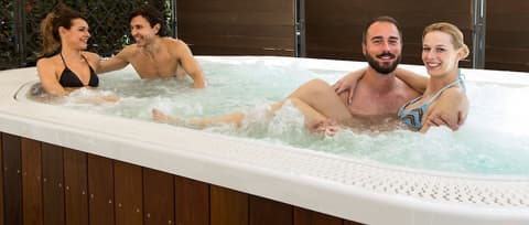 iQ Hotel Roma, Outdoor spa tub