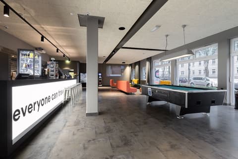 a&o Berlin Hauptbahnhof, Lobby