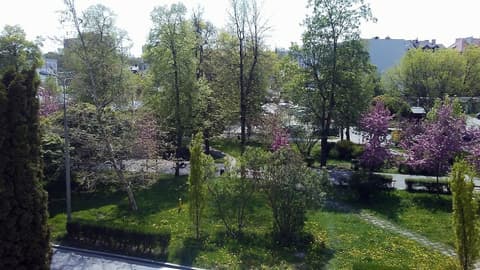 Hotel Iskra, View from room