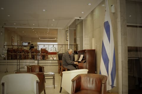 Hotel Europa, Lobby sitting area
