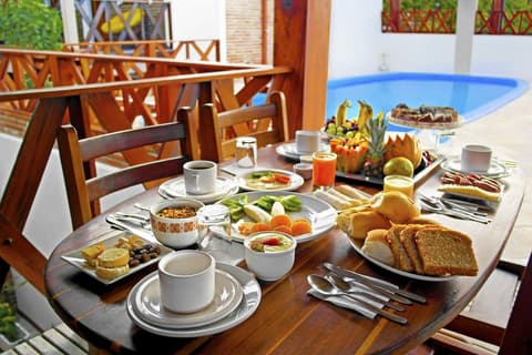 Pousada do Norte, Breakfast meal