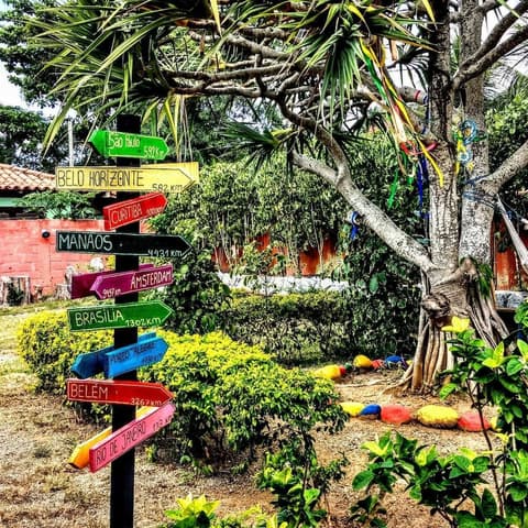 Numa Boa Hostel, Garden