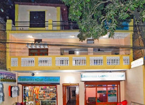 Lumbini Garden Lodge, Front of property