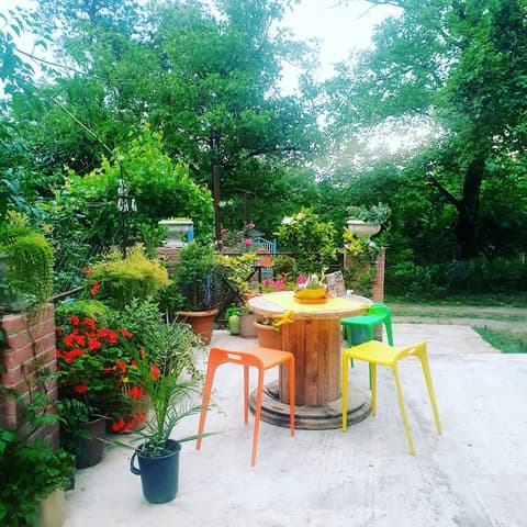 Four seasons in Kutaisi, Terrace/patio