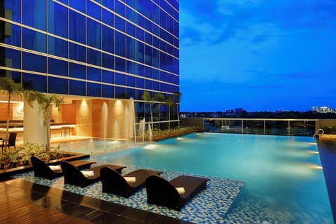 Savoy Hotel Mactan Cebu near Newtown Beach, Pool