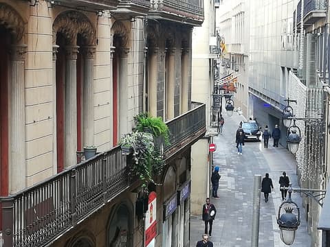 Hostal River, View from room