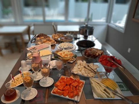 Caravaggio Praia Hotel, Breakfast buffet