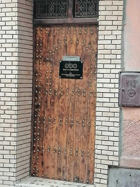 Riad 111 & Spa, Property entrance