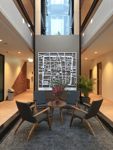 Nine Hotel Chiangmai, Interior entrance