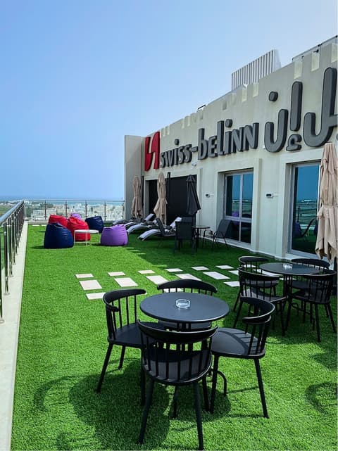 Swiss-Belinn Airport Muscat, Rooftop terrace