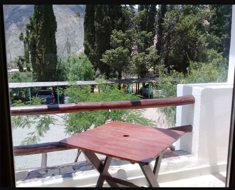 El Refugio de Coquena, Balcony view