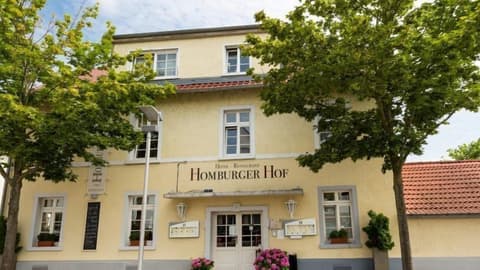 Hotel Homburger Hof, Front of property
