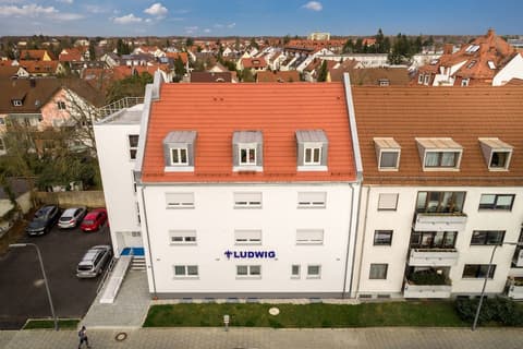 Hotel Ludwig, Exterior detail