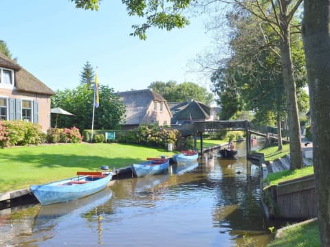 Cozy House with a Boat near Giethoorn & Weerribben Wieden National Park, View from property