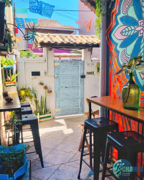 Chamos Hostel Cultural, Terrace/patio