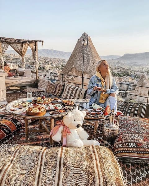 Divan Cave House, Terrace/patio