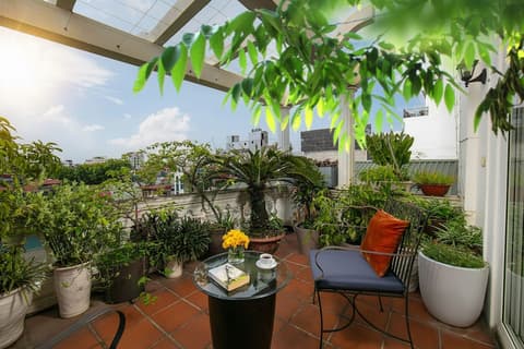 Hanoi Boutique Hotel & Spa, Terrace/patio