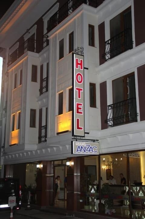 Grand Anzac Hotel, Front of property - evening/night