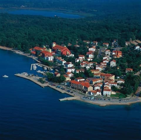 Hotel Miramare Njivice, Aerial view