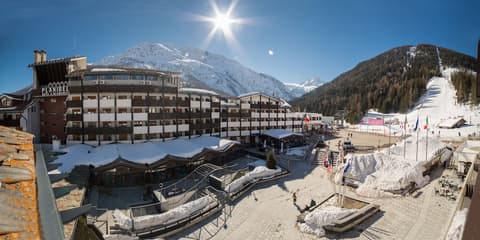 TH La Thuile - Planibel Hotel, Aerial view