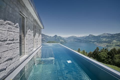 Hotel Villa Honegg, Infinity pool