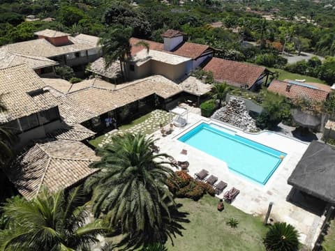 Casa do Catavento, Aerial view