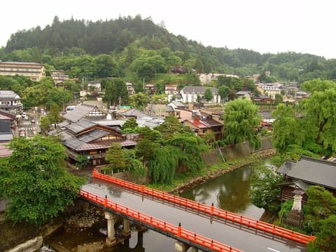 Honjin Hiranoya Bekkan, View from room