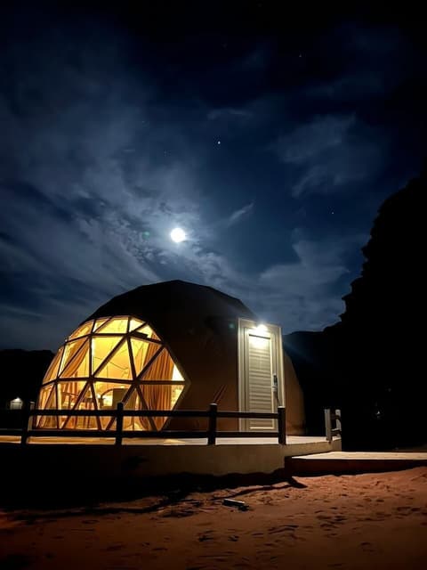 Beyond Wadi Rum Camp, Front of property