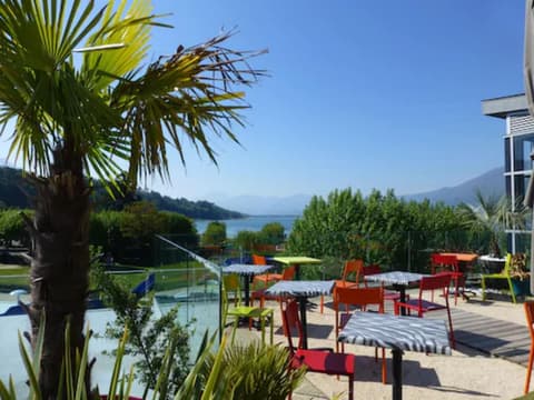 Best Western Aquakub, Outdoor dining