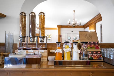 Des Alpes, Breakfast buffet