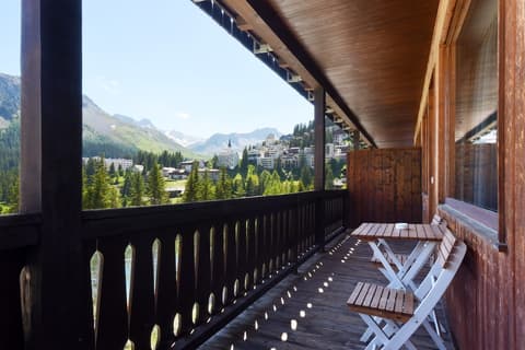 Hotel Seehof Arosa, Balcony