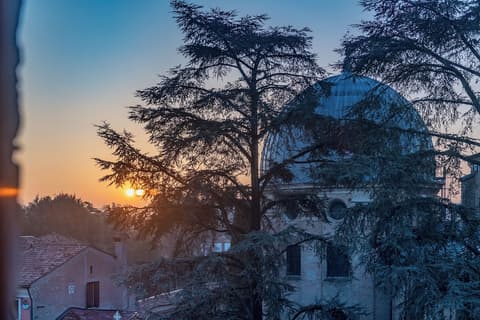 Hotel Casa del Pellegrino, Interior entrance