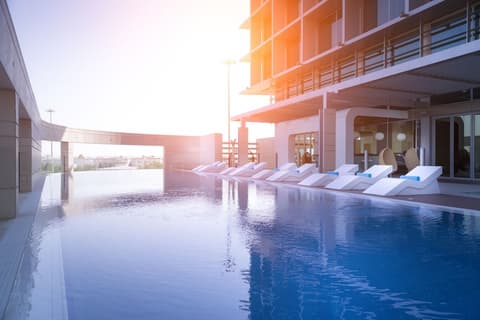 Aparthotel Adagio Abu Dhabi Al Bustan, Outdoor pool