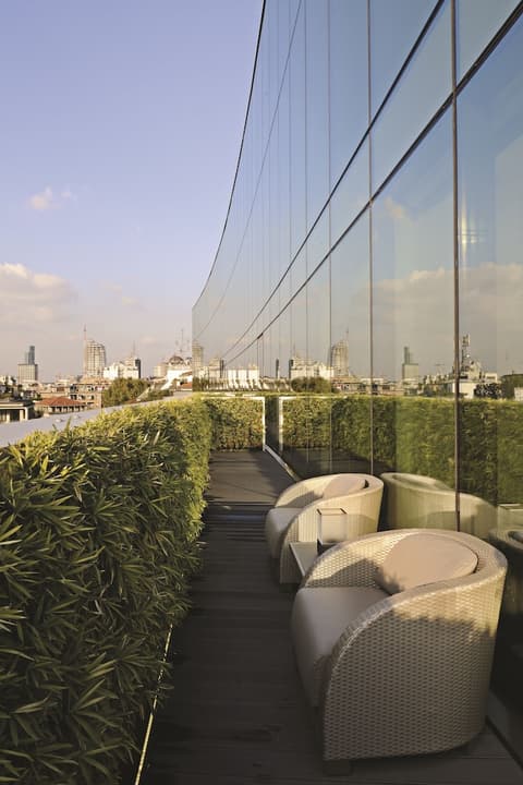 Armani Hotel Milano, Terrace/patio