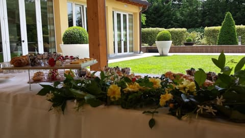 Virginia Palace Hotel, Outdoor banquet area