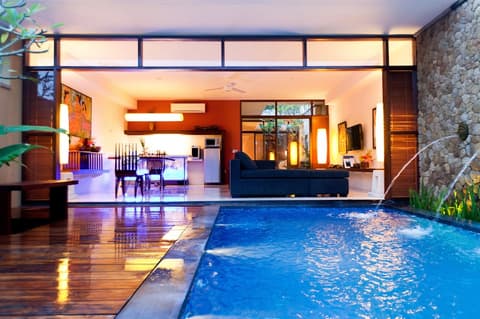 Ubud Green Resort Villas Powered by Archipelago, Living area