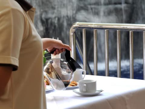 Princess Seaview Resort & Spa, Breakfast area